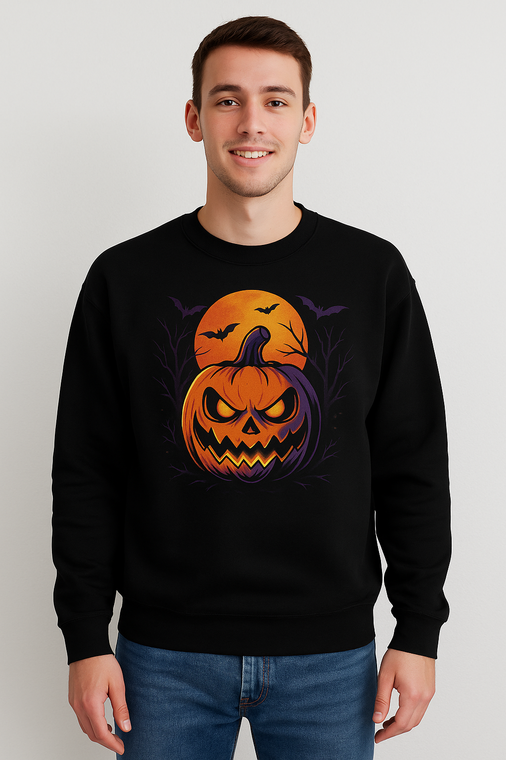 Halloween Black Sweatshirt
