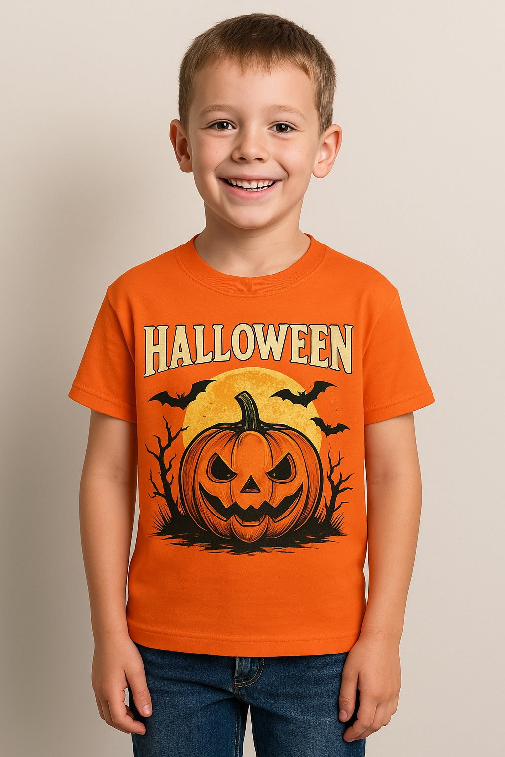 Halloween Pumpkin Graphic Tee