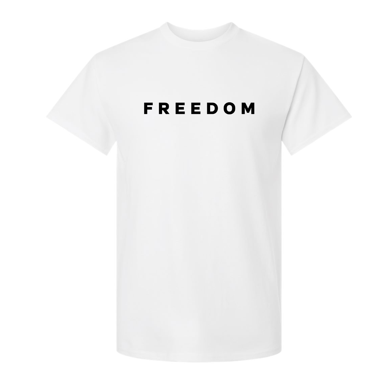 Charlie Kirk Freedom T-Shirt. Printed in the USA