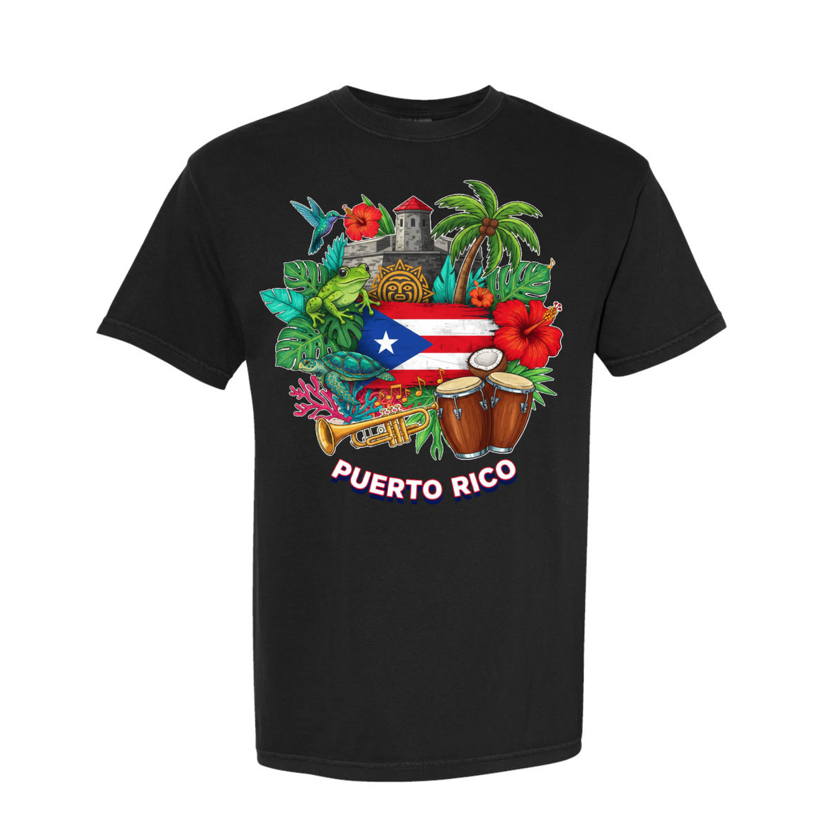Puerto Rico T-Shirt – K12 Ink
