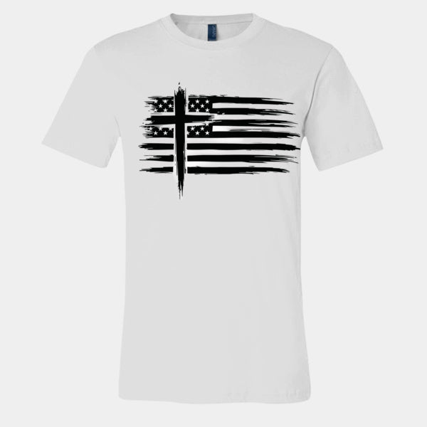 Flag Cross Short Sleeve Tee