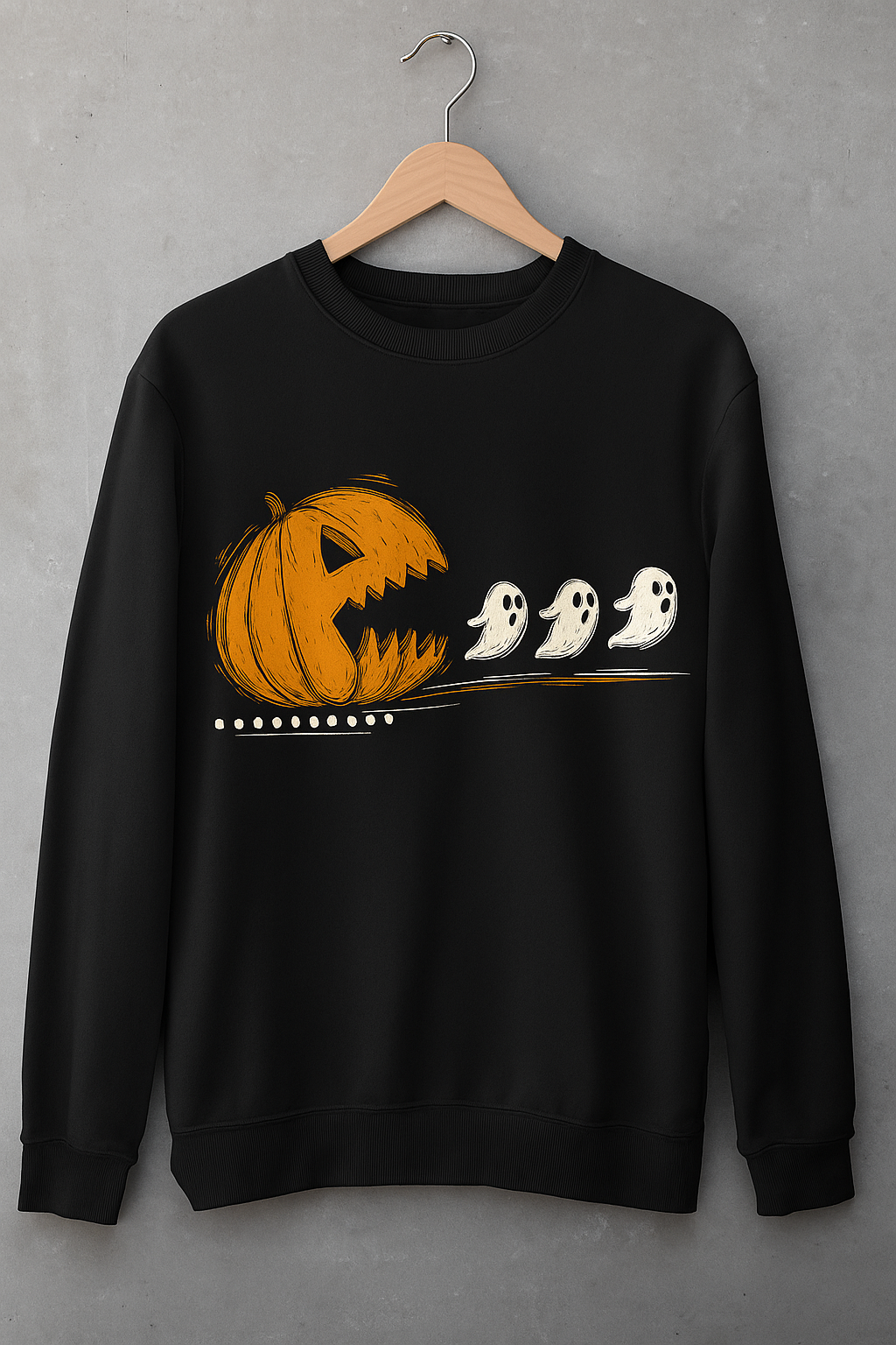 Pac Man Halloween Sweatshirt